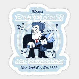 Radio Bateman Sticker